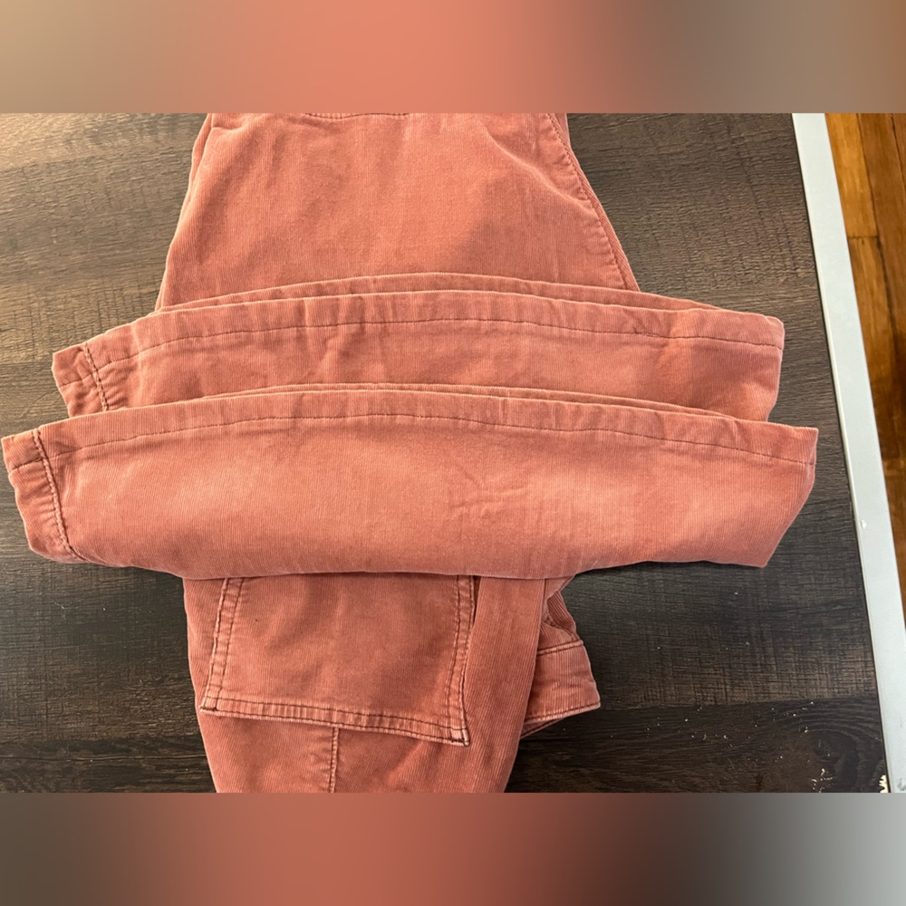 Free People Light Brown Just Float Corduroy Flare Pants Sz 26 - Picture 9 of 10